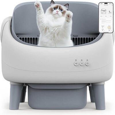 Wholesale Smart Self-Cleaning Cat Litter Box, App Control, Odor Lock, Pet Safe, OEM ODM Available