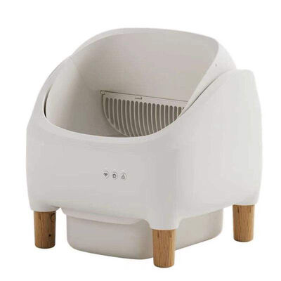 Wholesale Smart Self-Cleaning Cat Litter Box, App Control, Odor Lock, Pet Safe, OEM ODM Available