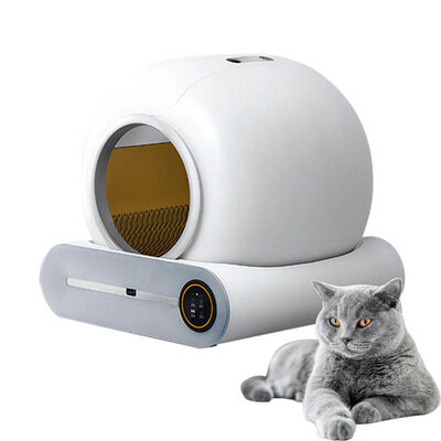 Wholesale Automatic Self-Cleaning Cat Litter Box Odor Free Safe Quiet Easy Clean Pet Litter Box OEM ODM