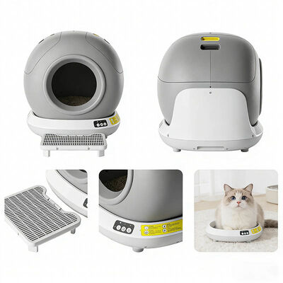 Wholesale Smart Self-Cleaning  Odor-Sealed Cat Litter Box | B2B Pet Quiet Sanitation Products Manufacturer