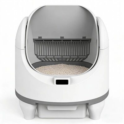 Wholesale Automatic Cat Litter Box | Pet Safe Large Capacity Odor Sealing Self Cleaning Pet Toilet OEM