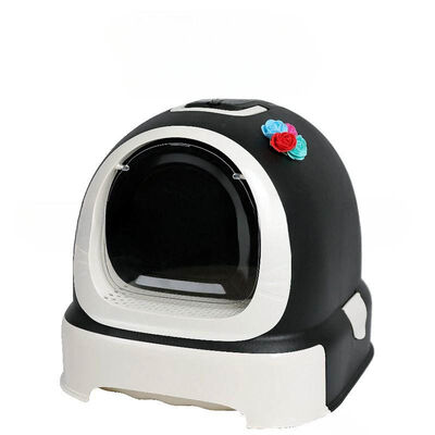 OEM Enclosed Cat Litter Box with Drawer, Odor Control & Anti-Tracking Design | Durable Pet Toilet