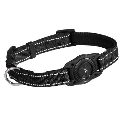 GPS Smart Pet Collar, Real-Time Tracking Dog Collar, Waterproof Rechargeable Anti-Lost Collar for All Breeds