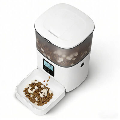 Smart Automatic Cat Feeder Anti-Jam BPA-Free Low Food Alert Bulk Wholesale Pet Feeder For EU US Market