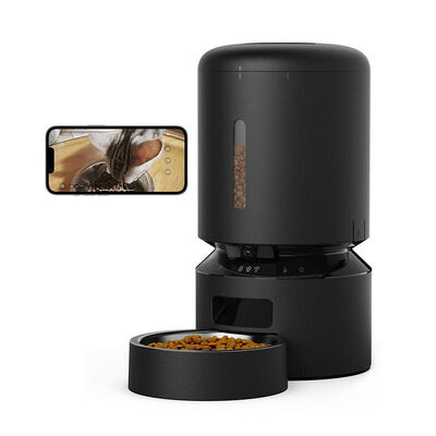 Automatic Pet Feeder 6L WiFi APP Control Timed Feeding Anti-Jam BPA-Free for Cats & Small Dogs