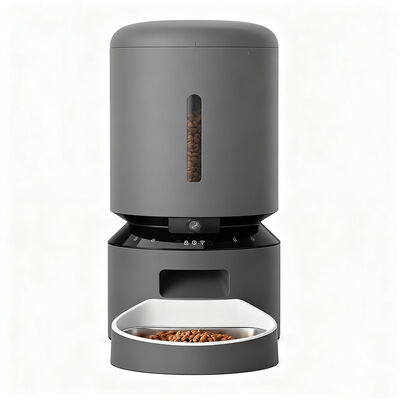 Automatic Pet Feeder 6L WiFi APP Control Timed Feeding Anti-Jam BPA-Free for Cats & Small Dogs