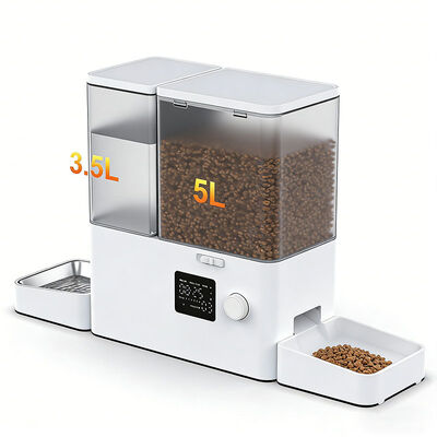 B2B Wholesale Smart Automatic Pet Feeder WiFi App Control Large Capacity Anti-Jam Stable Design