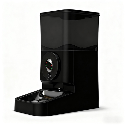 6L Smart Automatic Pet Feeder WiFi App Control Camera Two-Way Audio Battery Backup BPA-Free For EU US