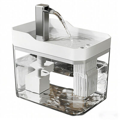 OEM Automatic Pet Water Fountain Ultra Quiet Filtered Large Capacity Stainless Steel Wholesale Supplier