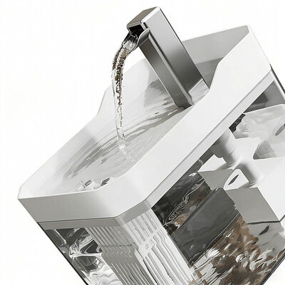 OEM Automatic Pet Water Fountain Ultra Quiet Filtered Large Capacity Stainless Steel Wholesale Supplier
