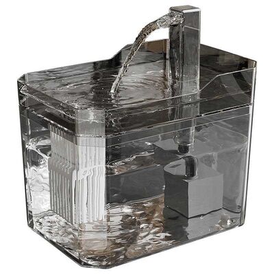 OEM Automatic Pet Water Fountain Ultra Quiet Filtered Large Capacity Stainless Steel Wholesale Supplier