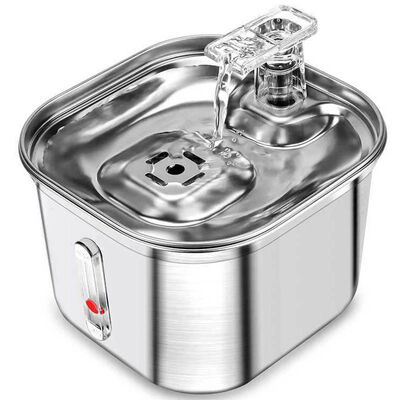 Pet Water Dispenser Smart Automatic Fountain, Stainless Steel Quiet，Large Capacity, Wholesale Bulk