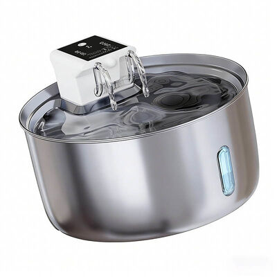 Bulk Smart Pet Water Fountain, 304 Food-Grade, Quiet, Filtered, Leak-Proof For Dogs Cats OEM ODM