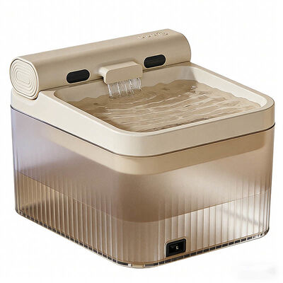 OEM Automatic Pet Water Fountain, Quiet Filtered Large Capacity Wireless Water Dispenser Wholesale