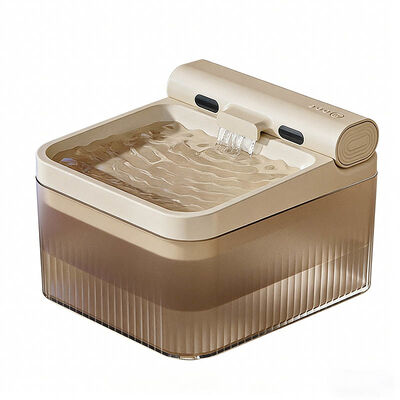 OEM Automatic Pet Water Fountain, Quiet Filtered Large Capacity Wireless Water Dispenser Wholesale