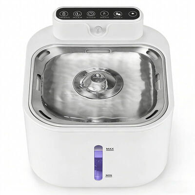 Pet Water Fountain Automatic Quiet Filtered BPA-Free Dispenser, Bulk Wholesale OEM For Multi Pet Use