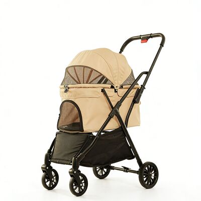 Stable Foldable Pet Stroller, Short Lead Time Universal Wheel Pet Push Cart Wholesale For Distributors