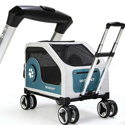 Terrain Pet Stroller Foldable Detachable Washable Comfortable Multi-Pet Travel Stroller B2B Wholesale