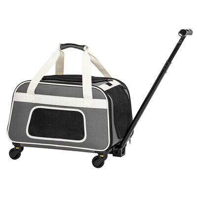 B2B Wholesale Foldable Pet Stroller–Lightweight Wheeled Travel Carrier with Breathable Mesh for Pets
