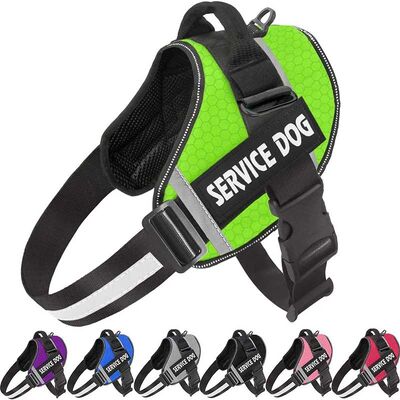Wholesale No Pull Dog Harness Heavy Duty Service Pet Harness Bulk Custom For Large Working Dog