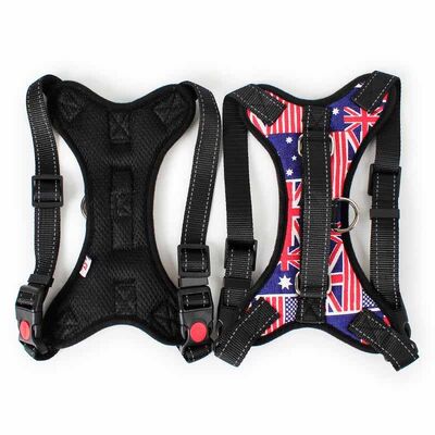 Custom Private Label Dog Harness Wholesale Sturdy Handle Training Walking Pet Harness Bulk Shipment