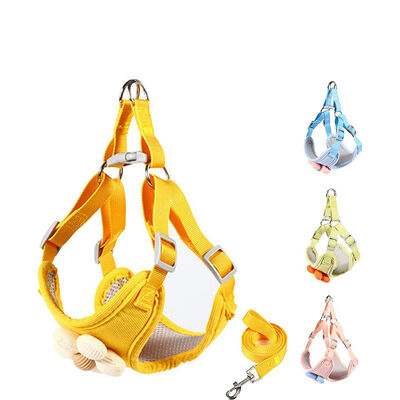 Pet Harness Wholesale Adjustable Breathable Dog Harness Custom Logo For Small Medium Dog Bulk Supply
