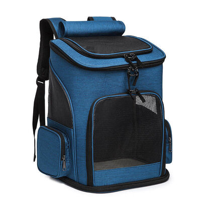 Pet Backpack Carrier Wholesale, Water Resistant Hiking Pet Backpack With Side Pockets, Bulk Supply