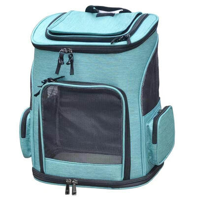 Pet Backpack Carrier Wholesale, Water Resistant Hiking Pet Backpack With Side Pockets, Bulk Supply