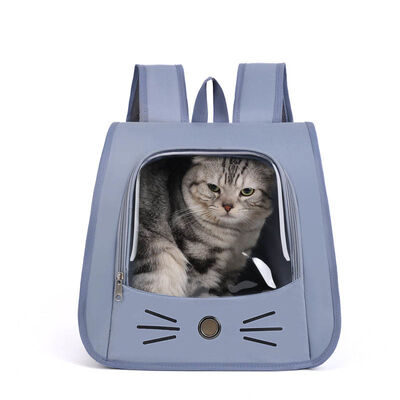 Bulk Cat Backpack Carrier, Clear Window Breathable Pet Travel ODM Backpack For B2B Pet Supply Buyers
