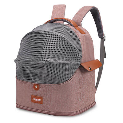 Pet Backpack Carrier Wholesale Factory Supply, Cute Cat Face Ventilated Travel Bag Custom Logo Carrier