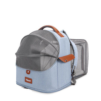 Pet Backpack Carrier Wholesale Factory Supply, Cute Cat Face Ventilated Travel Bag Custom Logo Carrier