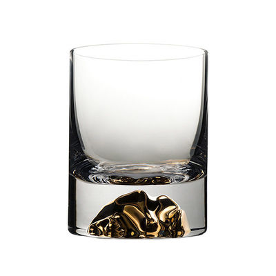 Custom 250ML Clear crystal  Whiskey Glasses For Bars Rocks Glasses Bourbon Scotch Cocktails