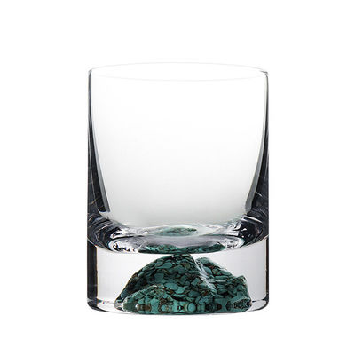 Custom 250ML Clear crystal  Whiskey Glasses For Bars Rocks Glasses Bourbon Scotch Cocktails
