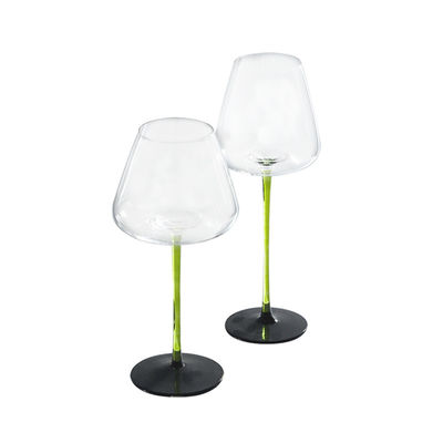 Custom Logo 4-Pack 12oz Lead-Free Crystal Clear Wine Glasses - Durable & Stylish for Any Occasion