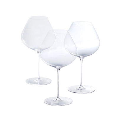 970ml Custom Logo Lead-Free Crystal Clear Bordeaux Wedding Goblets Stylish & Durable Wine Glasses
