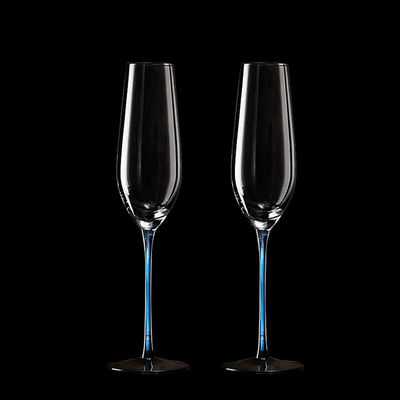 Custom  Bulk Engraved  Logo 6-10 OZ  Premium Crystal Champagne Wedding Glassware- Durable&Stylish