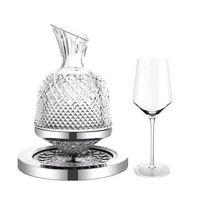 Wholesale Bulk Artisan-Crafted Lead-Free Crystal Wine Decanter & Aerator | 750mL Distributor Carafe