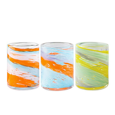 Bulk Custom Hand-Blown Glass Candle Jars | Artisan-Made Luxury Containers | Direct Factory Wholesale