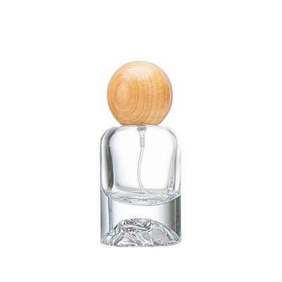 Custom Crystal 30ml 50ml  Glass Perfume Bottles | Luxury Hand-polished Gold-stamped Logo | B2B Wholesale