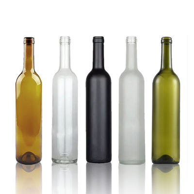 Burgundy Red Wine Bottles Standard 750ml Lead-Free Glass Gift Box  Direct Supply from Wineries