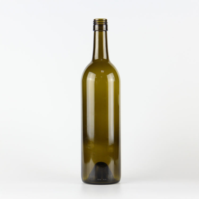 Burgundy Red Wine Bottles Standard 750ml Lead-Free Glass Gift Box Available Direct Supply from Wineries