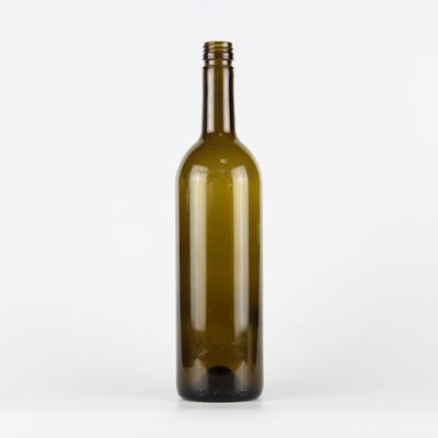 Burgundy Red Wine Bottles Standard 750ml Lead-Free Glass Gift Box  Direct Supply from Wineries