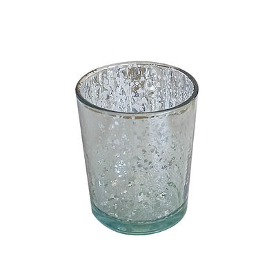 B2B Electroplated Christmas Candle Jars: Bulk Order, Custom Design, Shatter-Resistant for Candle Brands