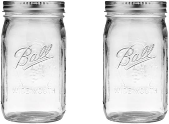 Glass Jars for Sauce Making - B2B Bulk FDA-Approved Food-Grade Wide Mouth Commercial Mason Jars