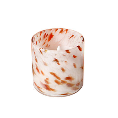 Wholesale Watercolor Glass Candle Holders - Heat Resistant Candle Jars with Custom  logo for Retail