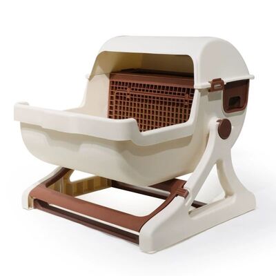 Semi-Automatic Self-Cleaning Cat Litter Box | Odor Control Sifting Litter Box for Wholesale OEM