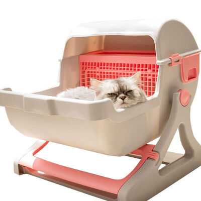 Semi-Automatic Self-Cleaning Cat Litter Box | Odor Control Sifting Litter Box for Wholesale OEM