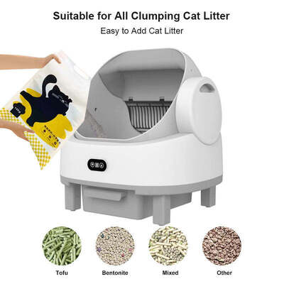 Wholesale Tuya Smart Self-Cleaning Cat Litter Box | OEM ODM Pet Hygiene Products For Global Buyers