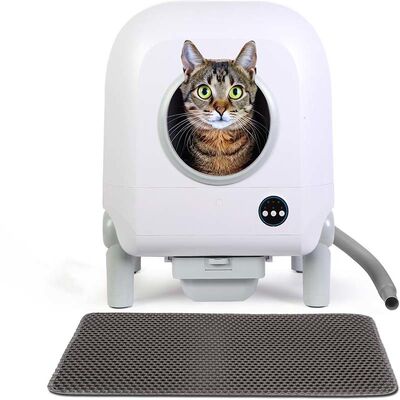Automatic Pet Litter Box for Cats, Odor Sealed, Quiet Operation, Durable, Ideal for Retail & Distribution