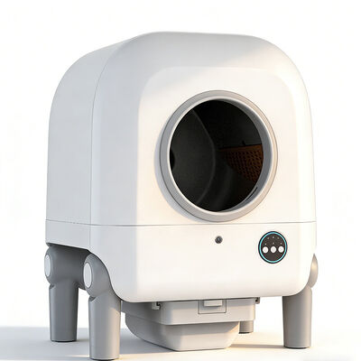 Automatic Pet Litter Box for Cats, Odor Sealed, Quiet Operation, Durable, Ideal for Retail & Distribution